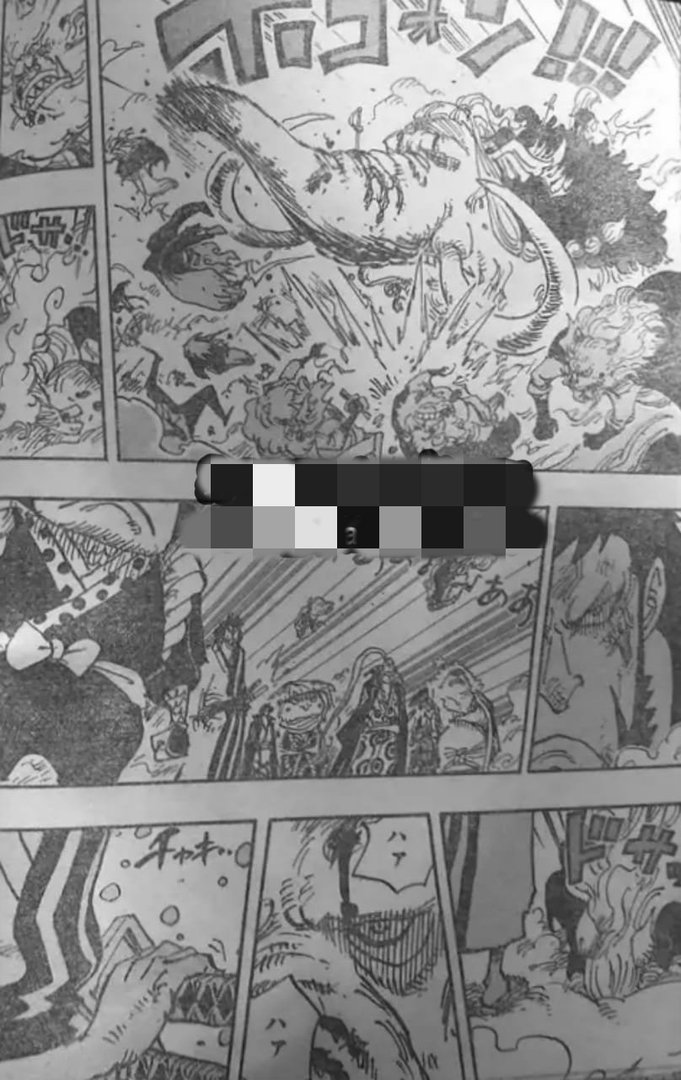 海贼王990话：月狮毛皮族VS凯多团，杰克真肉，打不死，你怎么看？