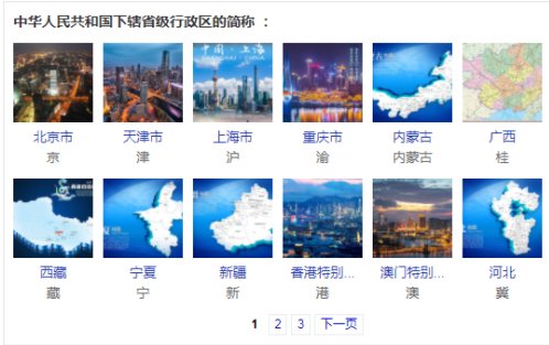 中国56个省的简称分别是？