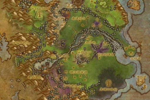 魔兽世界,哪里的源质矿石最多?