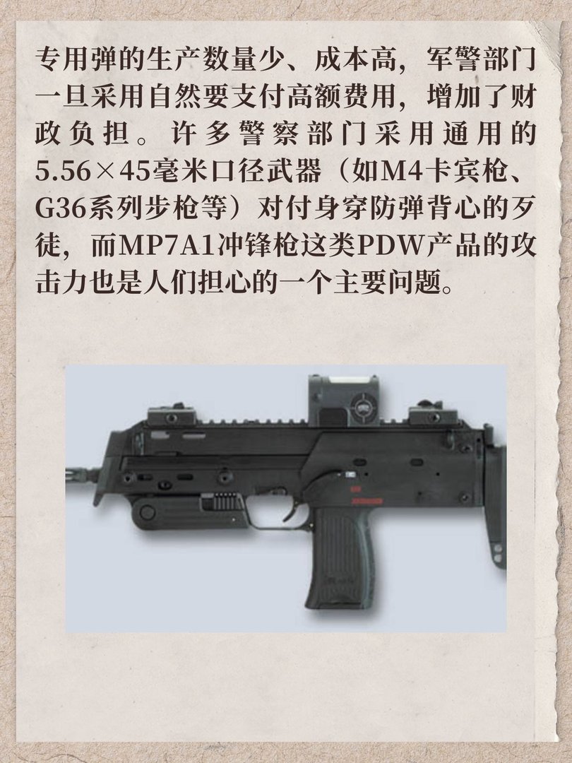 德国HK MP7A1冲锋枪