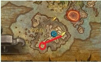 wow 世界任务 丽莎妮丝 影魂 怎么走