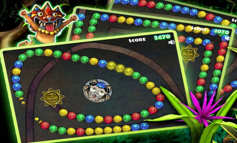 一款游戏，有一个出口在吐不同颜色的珠子的，要三个珠子才能够消除的，是什么手机游戏的？