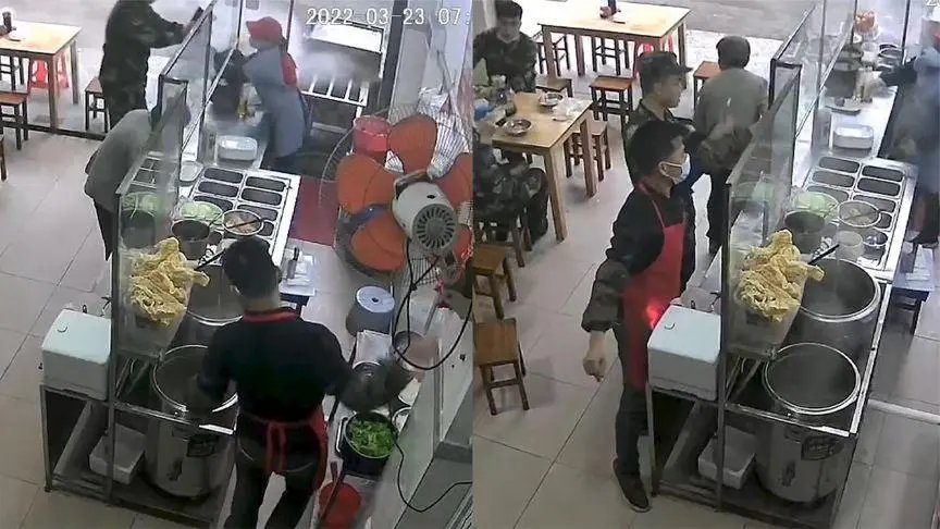 参与坠机救援的兵哥哥吃早餐被老板拒收钱，兵哥哥最后是如何付款成功的？