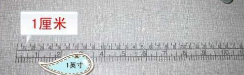一英寸等于几厘米？