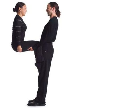 怎样用身体摆出数字０－９的造型？