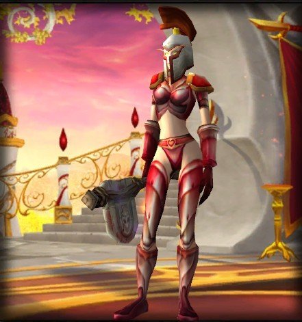 求一款dk的红色系幻化套