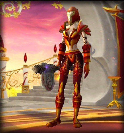 求一款dk的红色系幻化套