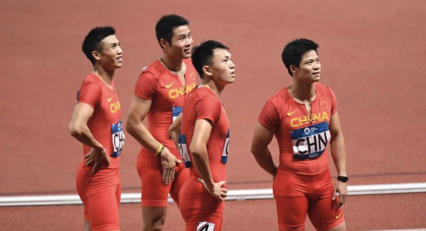 亚运会4x100米接力决赛时间