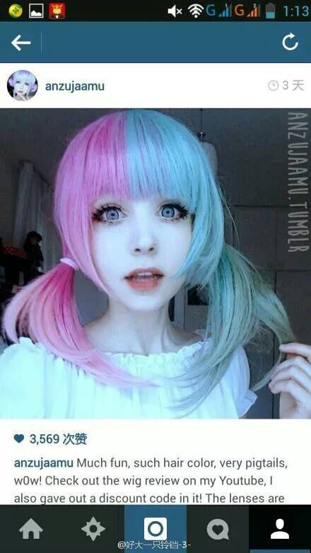 我记得以前bilbilibi有一个外国女孩发的视频，她画了一个妆一半恐怖一半可爱的，那个视频叫什么？