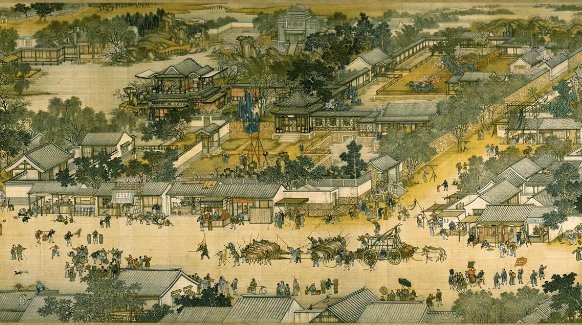 在《清明上河图》中，反映了北宋社会哪些职业