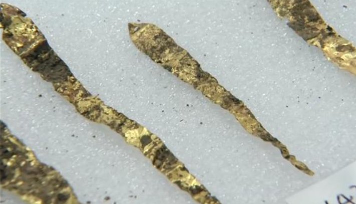 三星堆遗址8号坑陆续发现近60件形态各异的金叶，这有什么研究意义？