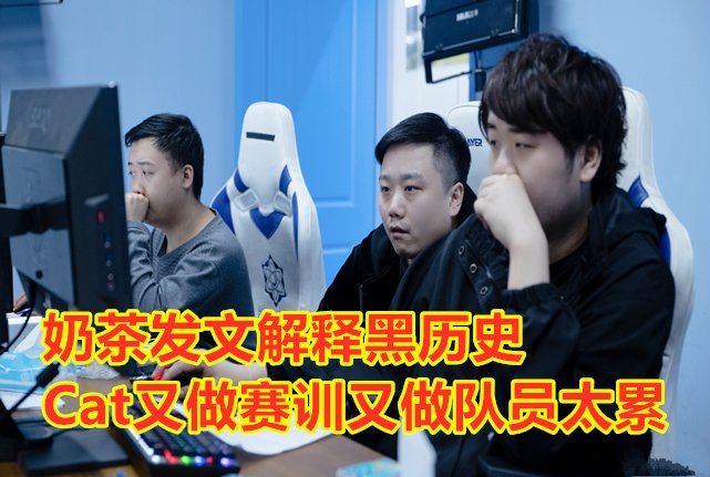 ES前教练奶茶说Cat既做赛训又要做队员，这会是他不续约的原因吗？