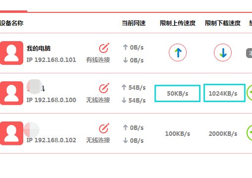 宽带1M的限制上传和下载是多少啊？