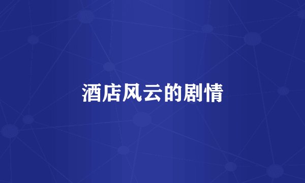 酒店风云的剧情