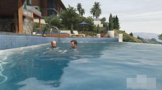 侠盗猎车手圣安地列斯手机版怎么在水下游泳