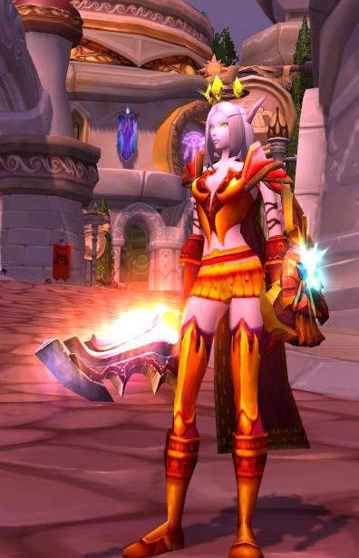 求一款dk的红色系幻化套