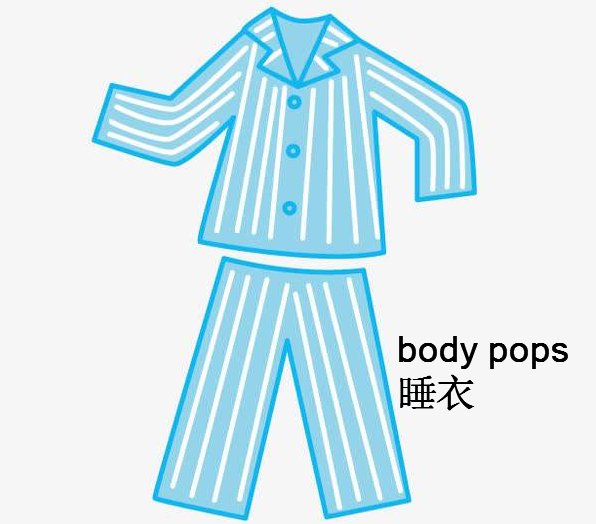 body pops怎么读