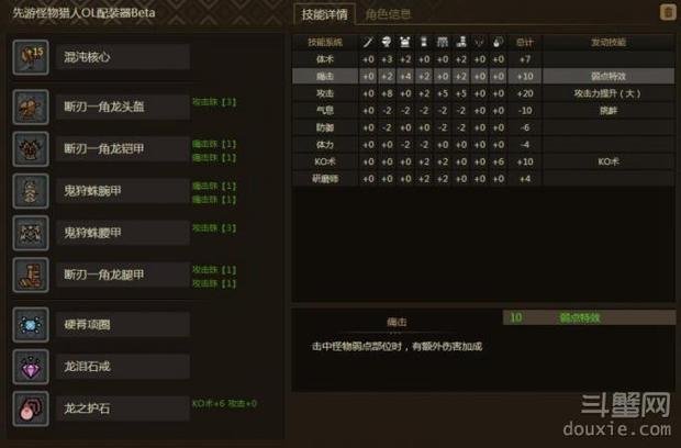 怪物猎人OL大锤毕业怎么配装 怪物猎人OL大锤毕业套装介绍