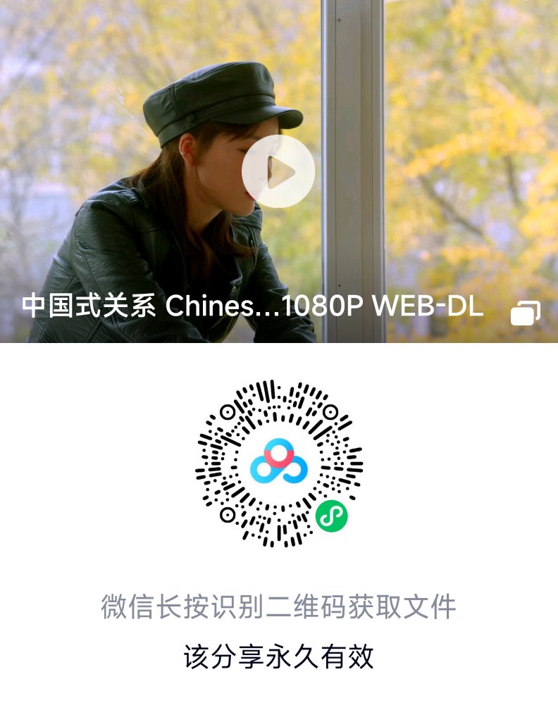 跪求《中国式关系》百度网盘高清资源在线观看，沈严YanShen导演的