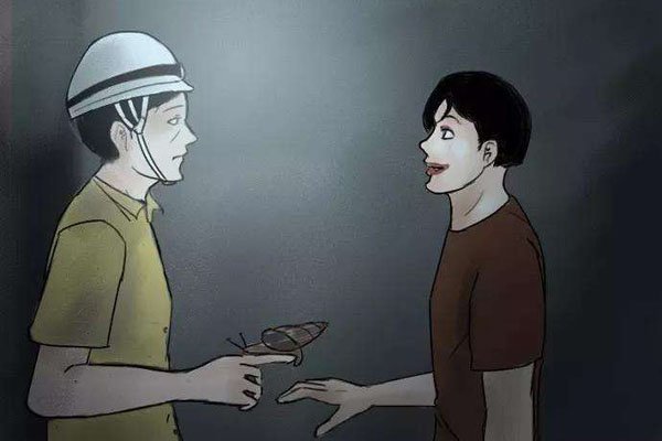 蜗牛人的真实图片 漩涡真人版看了让人呕吐不止