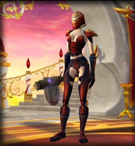 求一款dk的红色系幻化套