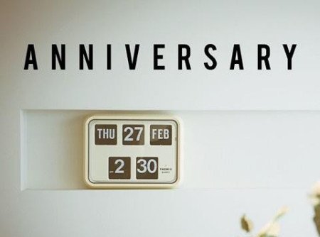 纪念日的英文是什么？