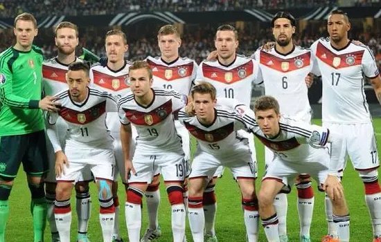 德国足球排名世界第几排