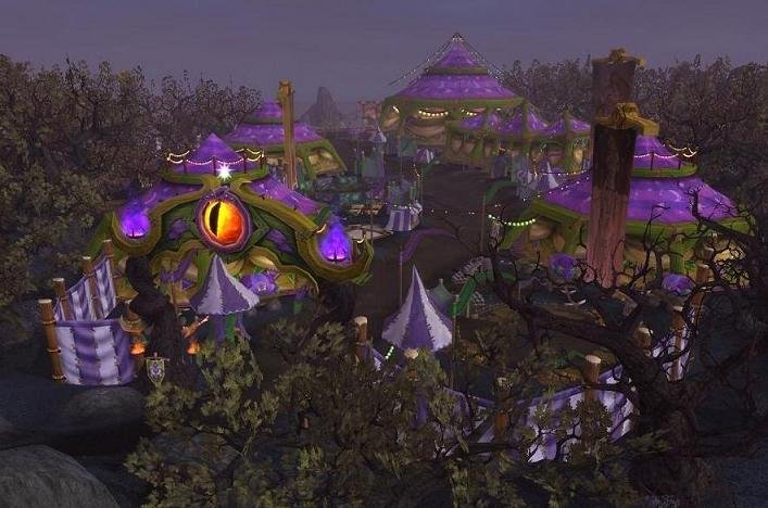 wow暗月马戏团怎么去