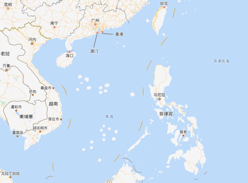 菲律宾在地图上的位置