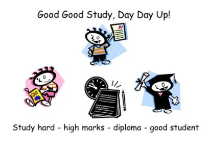 good good study;day day up.是什么意思
