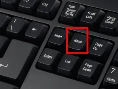 笔记本电脑的home键在哪里？