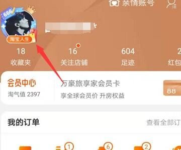 如何知道淘宝人生成就总消费金额？