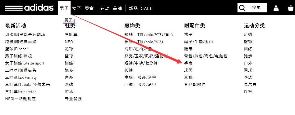 adidas手表的官方网站是多少