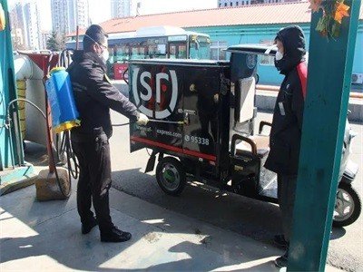 现在快递都是怎么消杀的?