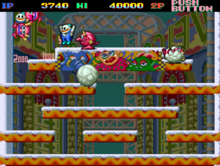 雪人兄弟超级版的游戏操作