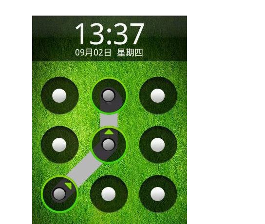求手机简单九宫格解锁图案大全。