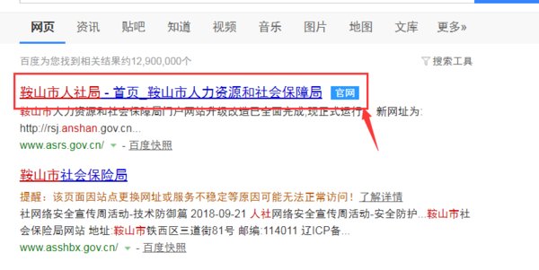 鞍钢职工基本养老保险怎么在网上查询