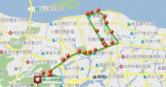 4路公交车路线路线