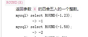 sql四舍五入取整语句