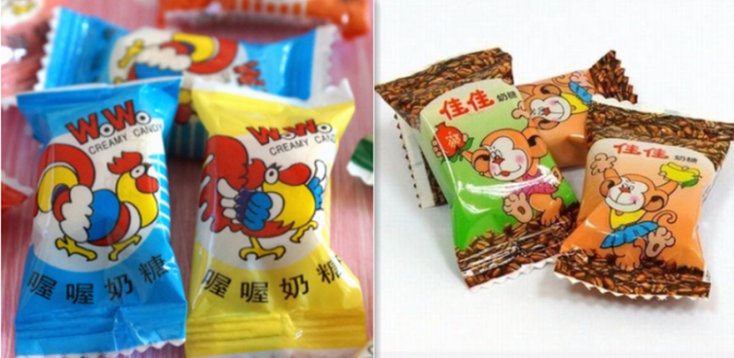 喔喔佳佳奶糖和喔喔奶糖的区别和关系