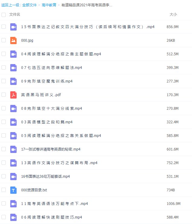 高中人教版英语必修课本单词录音下载