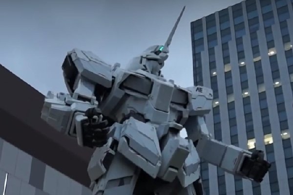 日本1比1还原高达机器人都可以做出哪些动作？