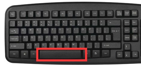 space是哪个键盘上的