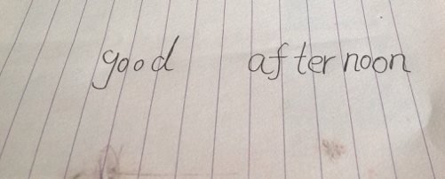 下午好用英语什么