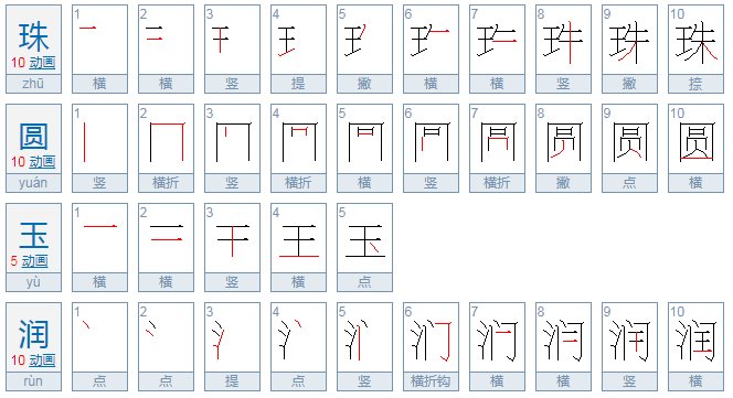 珠圆玉润是什么意思？