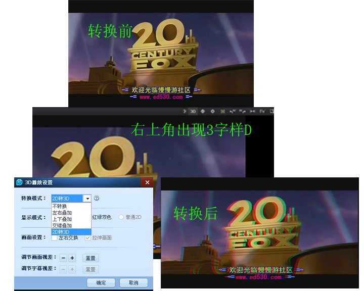 3D电影播放器 StereoPlayer 怎么设置