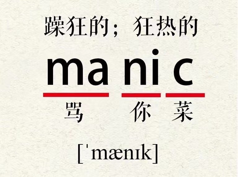 manic是什么意思