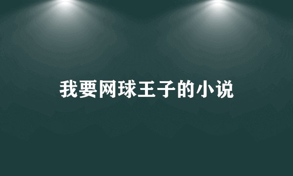 我要网球王子的小说