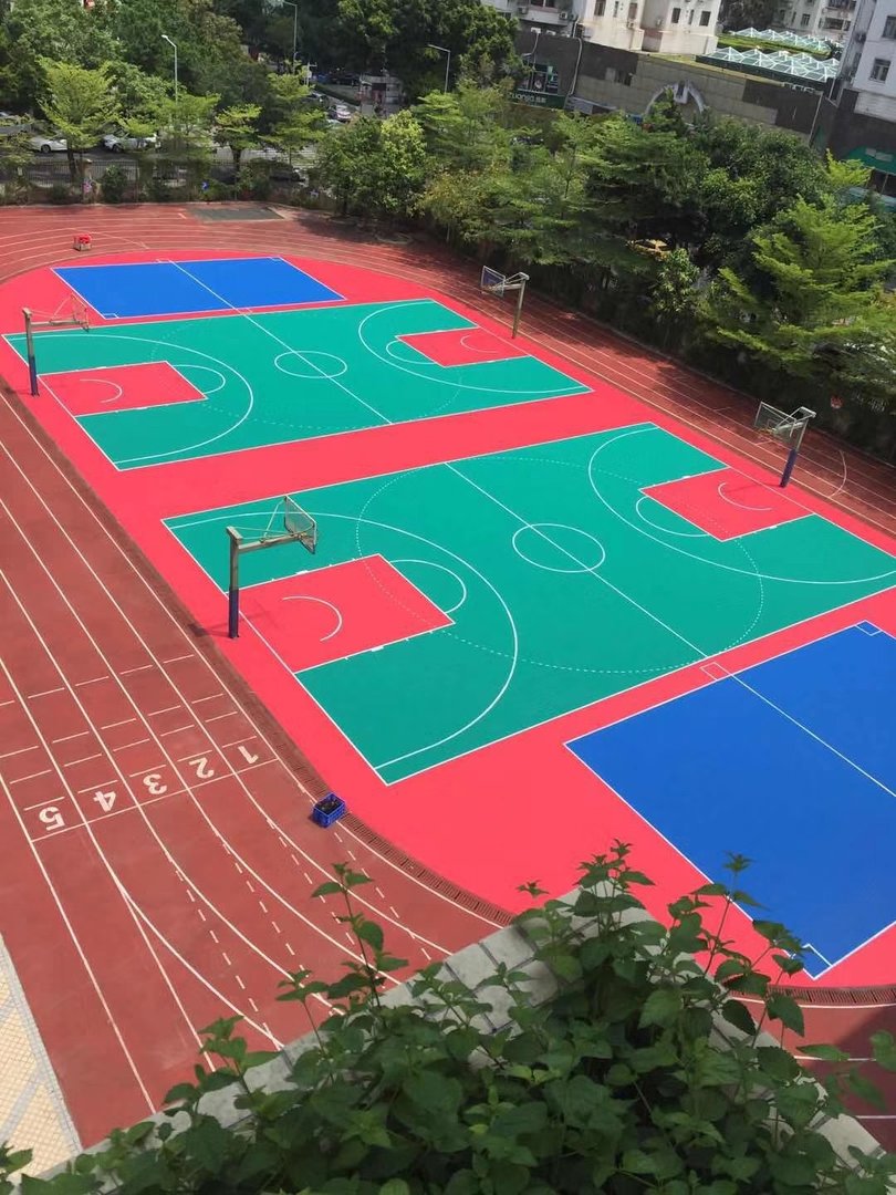 塑胶篮球场材料一平方造价需要多少钱？