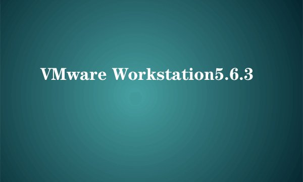 VMware Workstation5.6.3